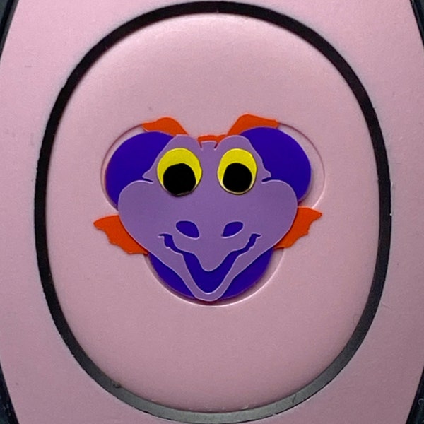 Figment Decal for MagicBand 2 or MagicBand+ | Journey into Imagination Magic Band Vinyl Sticker for Mickey | Decoration Disney World Trip