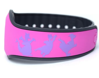 Figment Decals for MagicBand 2 & MagicBand+ | Journey into Imagination Vinyl Sticker for Magic Band | Character Decoration Disney World Trip