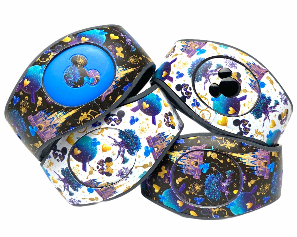 Disney World 50th Anniversary MagicBand 2.0 Skin Castle Etsy