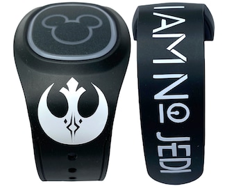 I Am No Jedi Decal for MagicBand 2 & MagicBand+ | Ahsoka Tano Star Wars Vinyl Sticker for Magic Band | Decoration for Disney World Trip