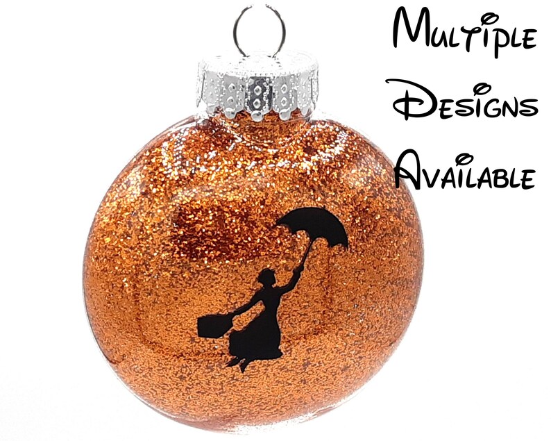 Mary Poppins Christmas Tree Disc Ornament Disney Christmas Etsy