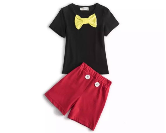 Child Mickey Mouse Outfit Disney 
