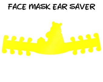 Winnie the Pooh Face Mask Ear Saver | Ready to Ship!