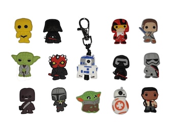 Star Wars Zipper Pulls, Keychains, Bag Tags