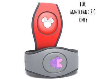 Minnie Mouse MagicBand 2.0 Decals | Magic Band Decal | Disney World Trip Vinyl Sticker