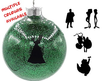 Princess and the Frog Christmas Tree Disc or Ball Ornament