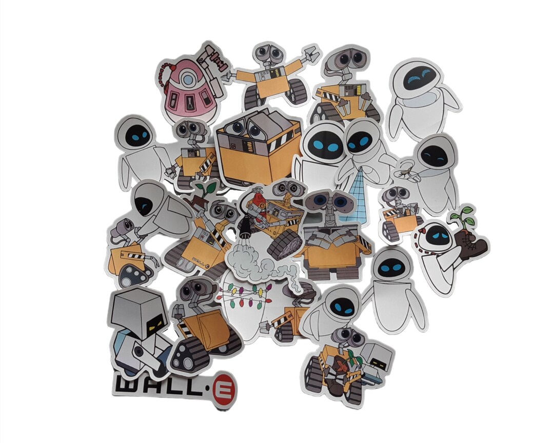 WALLE Stickers Vinyl Sticker for Laptop, Scrapbook, Phone, Luggage