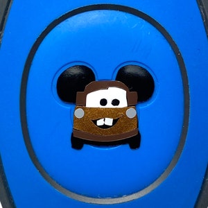 Tow Mater Decal for MagicBand 2 or MagicBand+ | Cars Magic Band Decal | Vinyl Sticker for Mickey | Custom Decoration for Disney World Trip