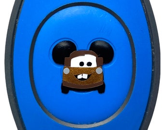 Tow Mater Decal for MagicBand 2 or MagicBand+ | Cars Magic Band Decal | Vinyl Sticker for Mickey | Custom Decoration for Disney World Trip