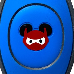 Baymax Decal for MagicBand 2 or MagicBand+ | Big Hero 6 Vinyl Sticker for Magic Band Puck Mickey | Decoration for Disney World Trip