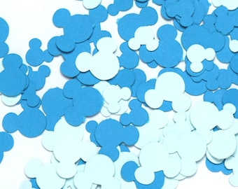 Blue Mickey Mouse Confetti | Gender Reveal Boy Baby Shower Confetti | Mickey Mouse Party | Disney Confetti | Disney Party | Mickey Birthday