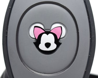 Figaro Decal for MagicBand 2 or MagicBand+ | Pinocchio Vinyl Sticker for Magic Band Puck Mickey | Character Decoration for Disney World Trip