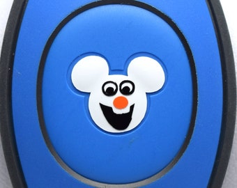 Olaf Decal for MagicBand 2 or MagicBand+ | Frozen Vinyl Sticker for Magic Band Puck Mickey | Character Decoration for Disney World Trip