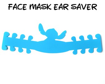 Stitch Face Mask Ear Saver | Lilo & Stitch | Ready to Ship