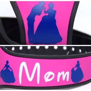 Cinderella Decal for MagicBand 2 & MagicBand+ | Vinyl Sticker for Magic Band | Classic Princess Character Decoration for Disney World Trip