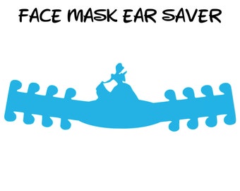 Cinderella Face Mask Ear Saver | Ready to Ship!