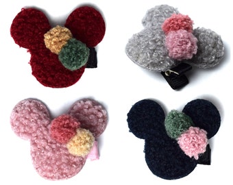 Mickey Mouse Hair Clips | Ready to Ship!