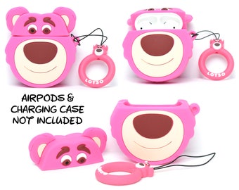 Toy Story Lotso Bear AirPods Case Cover | AirPods & Charging Case NOT Included