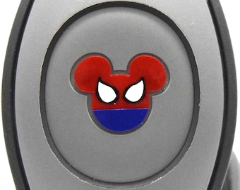 Spider-Man Decal for MagicBand 2.0 or MagicBand+ | Magic Band Decal | Avengers Vinyl Sticker for Mickey | Decoration for Disney World Trip