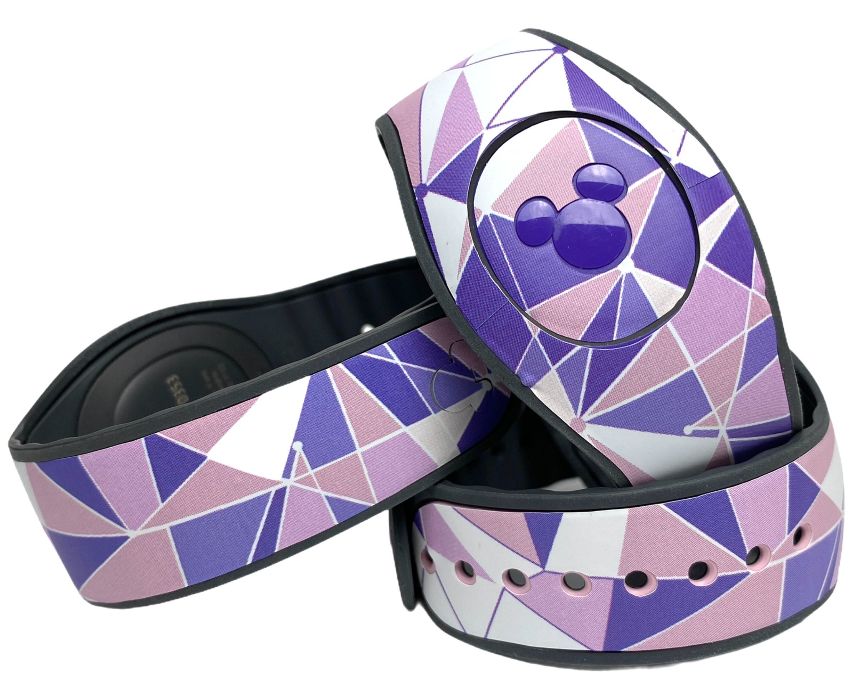 Tomorrowland Purple Wall MagicBand 2.0 Skin Disney World Etsy