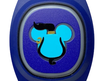 Genie Decal for MagicBand 2 or MagicBand+ | Aladdin Vinyl Sticker for Magic Band Mickey | Cartoon Character Decoration for Disney World