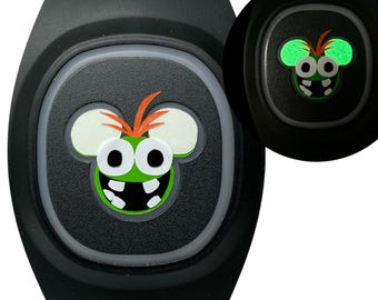 Glow Ray Decal for MagicBand 2 or MagicBand+ | Vinyl Sticker for Magic Band Puck Mickey | Princess & the Frog Decoration Disney World Trip