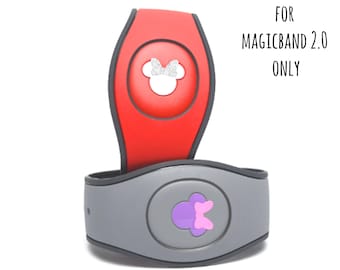 Minnie Mouse MagicBand 2.0 Decals | Magic Band Decal | Disney World Trip Vinyl Sticker