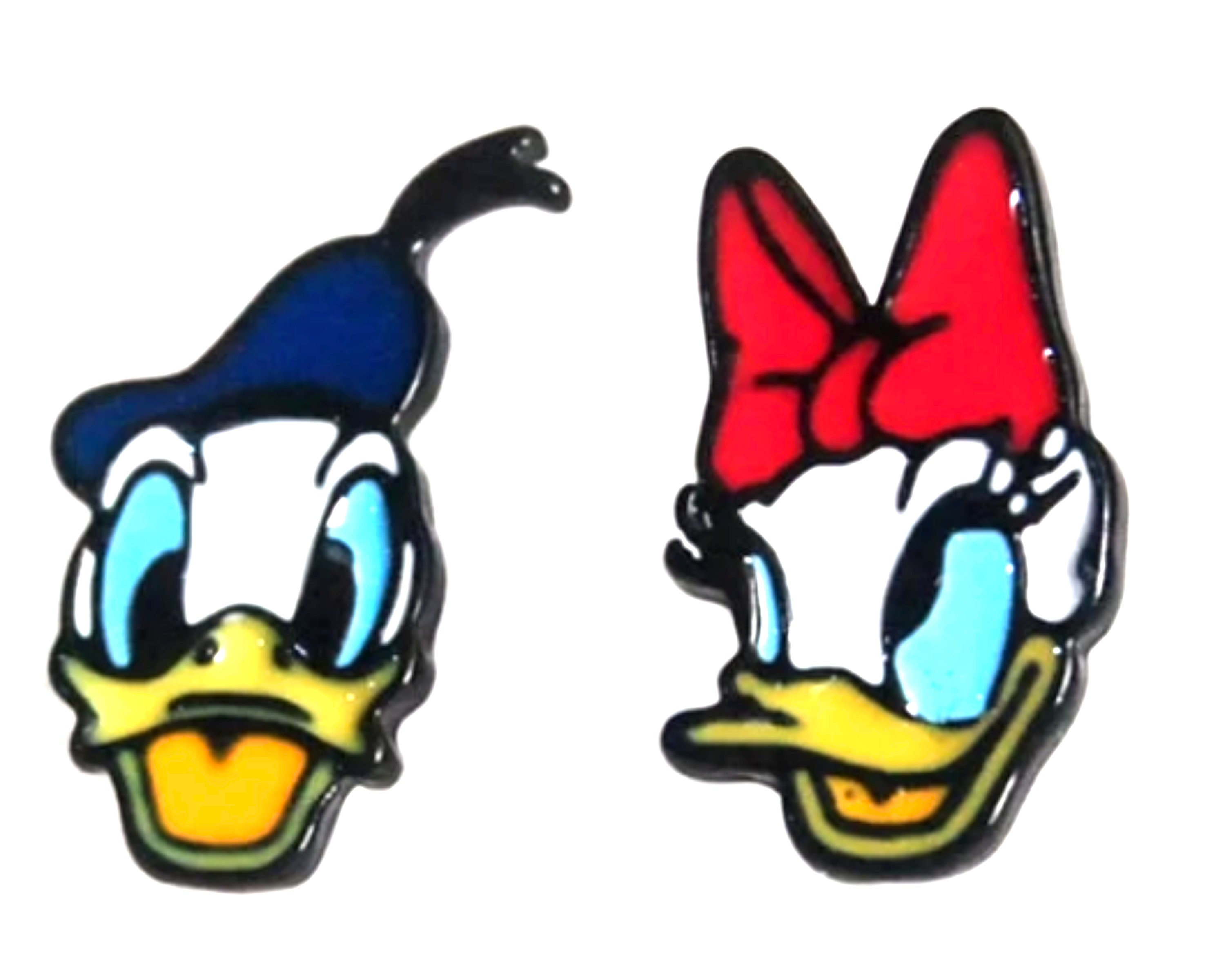 Disney inspired Donald Duck or Daisy Duck Earrings