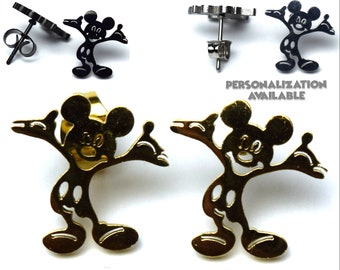 Mickey Mouse Earrings | Jewelry Gift for Disney Fan | Ready to Ship!