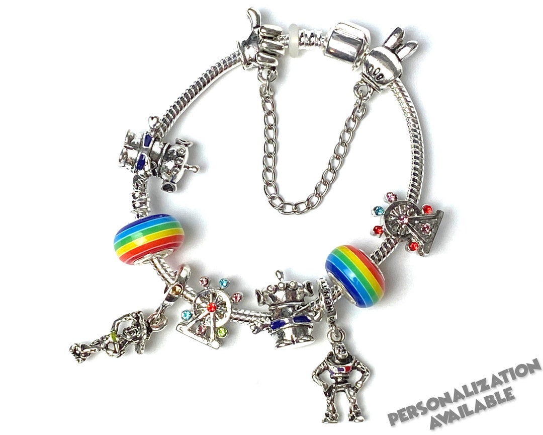Toy Story Charm Bracelet Pixar Disney Jewelry Buzz Lightyear Jessie