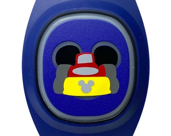 Mickey's Roadster Helmet Decal for MagicBand 2 or MagicBand+  | Magic Band Decal | Disney World Trip Vinyl Sticker | Decoration for WDW