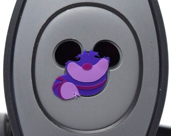 Cheshire Cat Decal for MagicBand 2 or MagicBand+ | Alice in Wonderland Vinyl Sticker for Magic Band Mickey | Decoration Disney World Trip