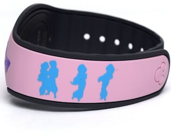 Jasmine Decals for MagicBand 2 & MagicBand+ | Aladdin Vinyl Sticker for Magic Band | Princess Character Decoration for Disney World Trip