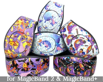 Figment Skin for MagicBand 2.0 or MagicBand+ | Magic Band Decal | Disney Trip | Fits Child & Adult Magic Band | Journey Into Imagination