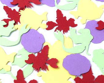 Little Mermaid Confetti | Little Mermaid Party Confetti | Disney Princess Party Supplies | Disney Confetti | Disney Party | Ariel Birthday