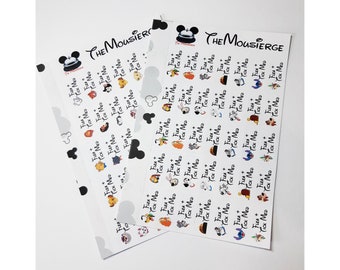 Flea and Tick Planner Stickers | Erin Condren | For LifePlanners Organizers Journals | Disney Cats and Dogs | Permanent and Removable