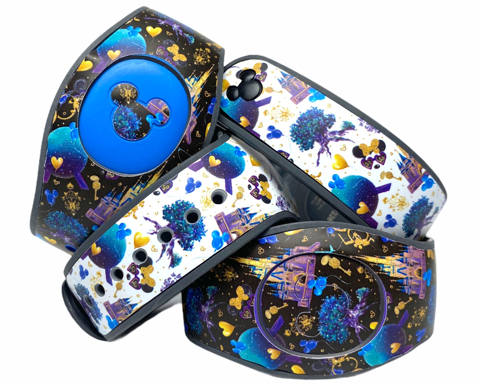 Disney World 50th Anniversary MagicBand 2.0 Skin Castle Etsy
