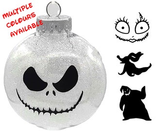 Nightmare Before Christmas Tree Disc or Ball Ornament