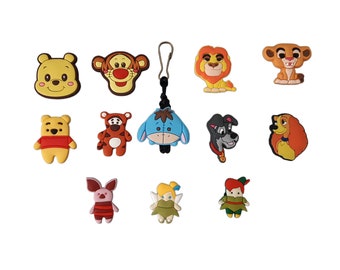 Disney Zipper Pulls, Keychains, Bag Tag