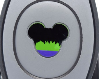 Hulk Decal for MagicBand 2 or MagicBand+ | Avengers Superhero Vinyl Sticker for Magic Band Mickey | Character Decoration  Disney World Trip