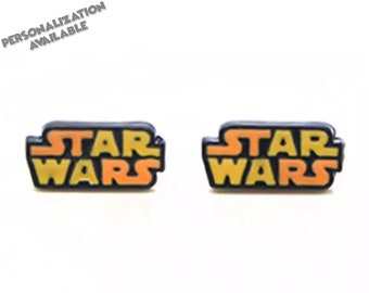 Star Wars Logo Earrings | Star Wars Earrings | Disney Earrings | Galaxy's Edge Earrings | Star Wars Jewelry | Disney Jewelry | Jedi Earrings