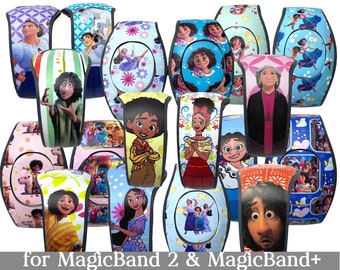 Encanto Skin for MagicBand 2.0 or MagicBand+ | Fits Child & Adult Magic Band | Mirabel, Isabela, Antonio, Luisa, Abuela, Bruno, Camilo