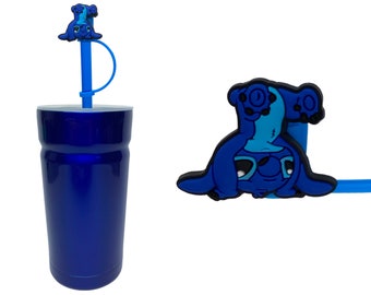 Stitch Straw Lid | Disney Character Straw Topper | Tumbler Decoration | Party Gift Loot Bag | Cruise Fish Extender | Ready to Ship