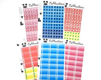 Lilo and Stitch Planner Stickers 1| Disney Erin Condren | For LifePlanners Organizers Journals | Stitch Lilo Angel | Permanent and Removable