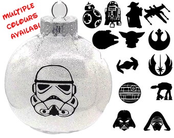 Star Wars Christmas Tree Disc or Ball Ornament