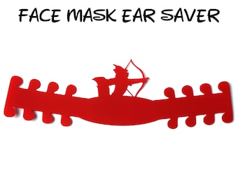 Robin Hood Face Mask Ear Saver | Ready to Ship