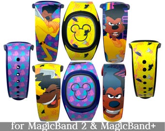 Powerline Skin for MagicBand 2.0 or MagicBand+ | Goofy Movie Magic Band Decal | Disney World Vinyl Sticker | Fits Child & Adult Magic Band