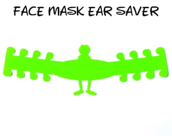 Kermit Face Mask Ear Saver | The Muppets | Ready to Ship!