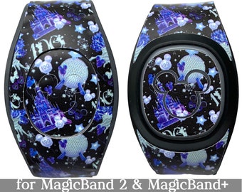 Disney 100th Anniversary Skin for MagicBand 2.0 or MagicBand+ | Magic Band Decal | Disney Trip | Fits Child & Adult Magic Band | MK EPCOT