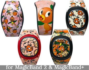 Orange Bird Skin for MagicBand 2.0 or MagicBand+ | EPCOT Flower and Garden Festival Magic Band Decal | Disney Trip | Fits Child & Adult Band